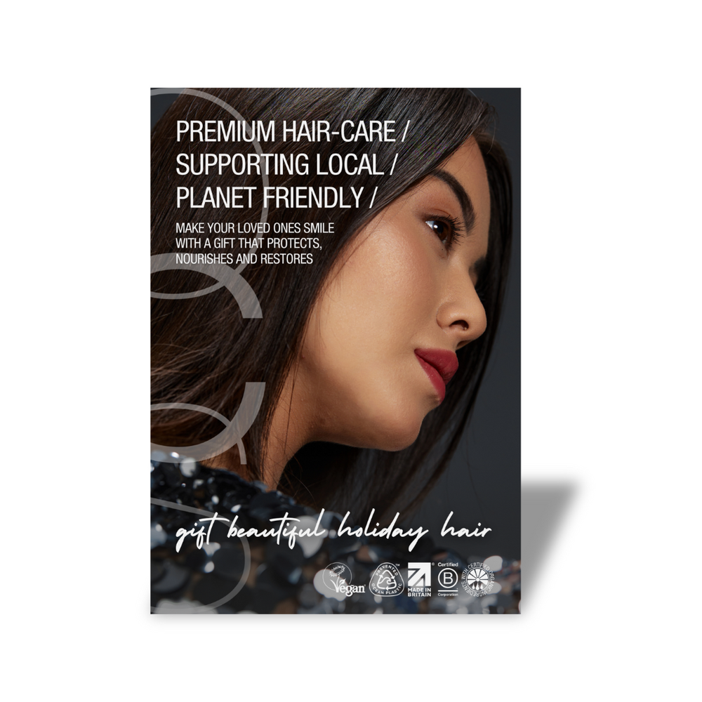 Gift Beautiful Holiday Hair Strut Card