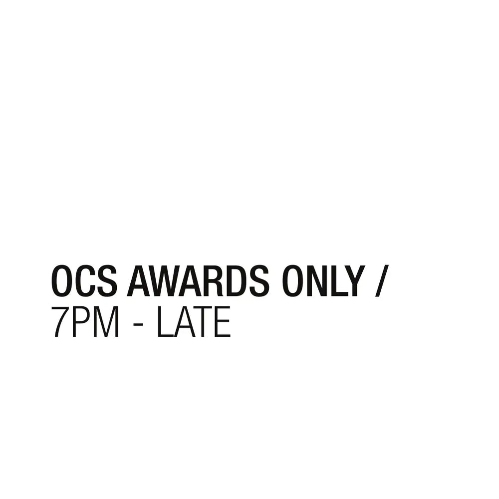 OCS Awards / Evening Only